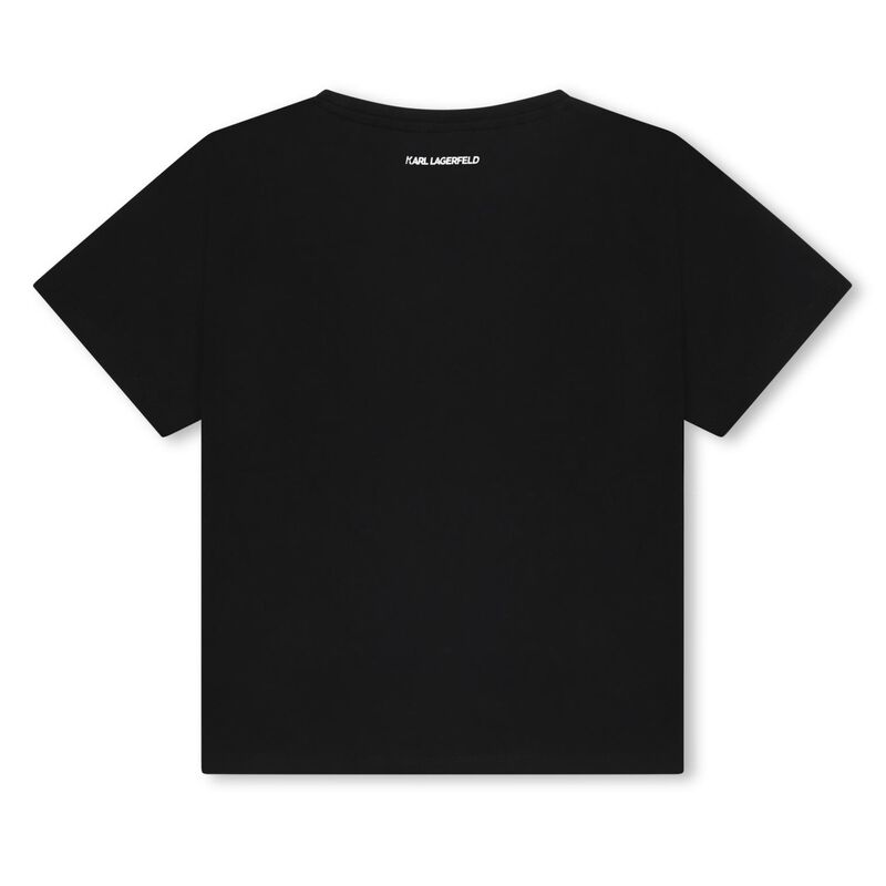 Karl Lagerfeld Signature Logo T-Shirt 10Y - 16Y image number 1