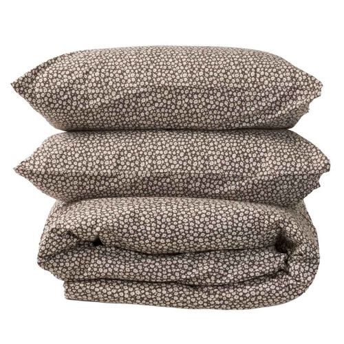 Città Forget Me Not Duvet Cover Rye/Bone Q 210x210cm