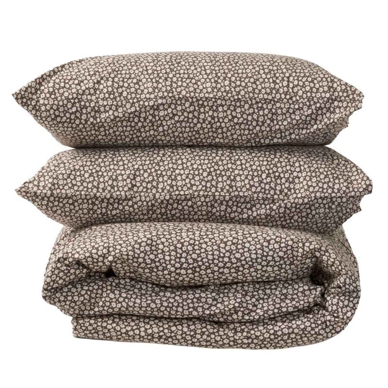 Città Forget Me Not Duvet Cover Rye/Bone Q 210x210cm image number 0