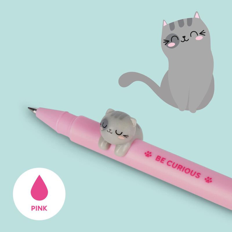 Legami Lovely Friends Gel Pen - Kitty image number 1