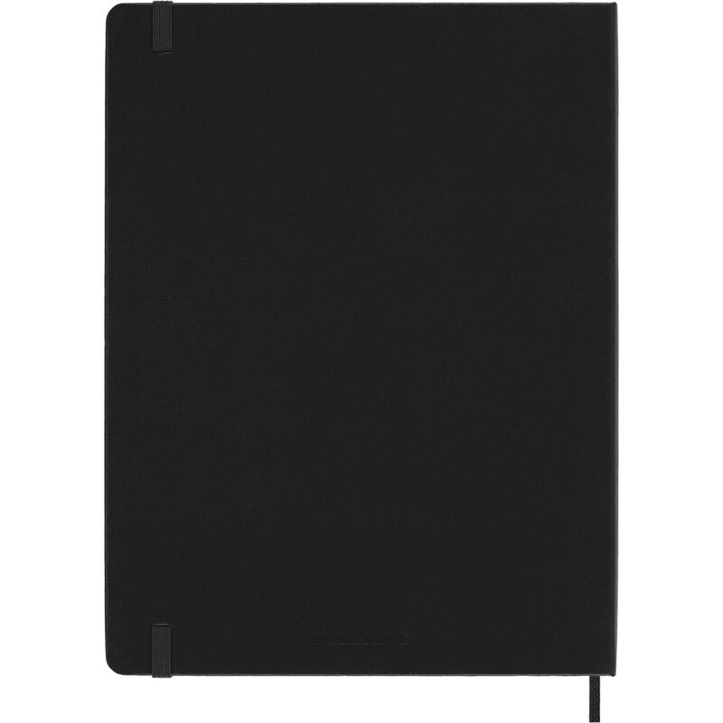 Moleskine Notebook XL Ruled Black Hard image number 1