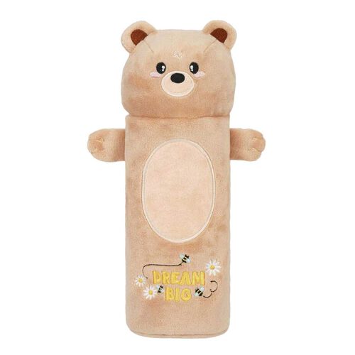 Legami Soft Plush Pencil Case - Teddy Bear