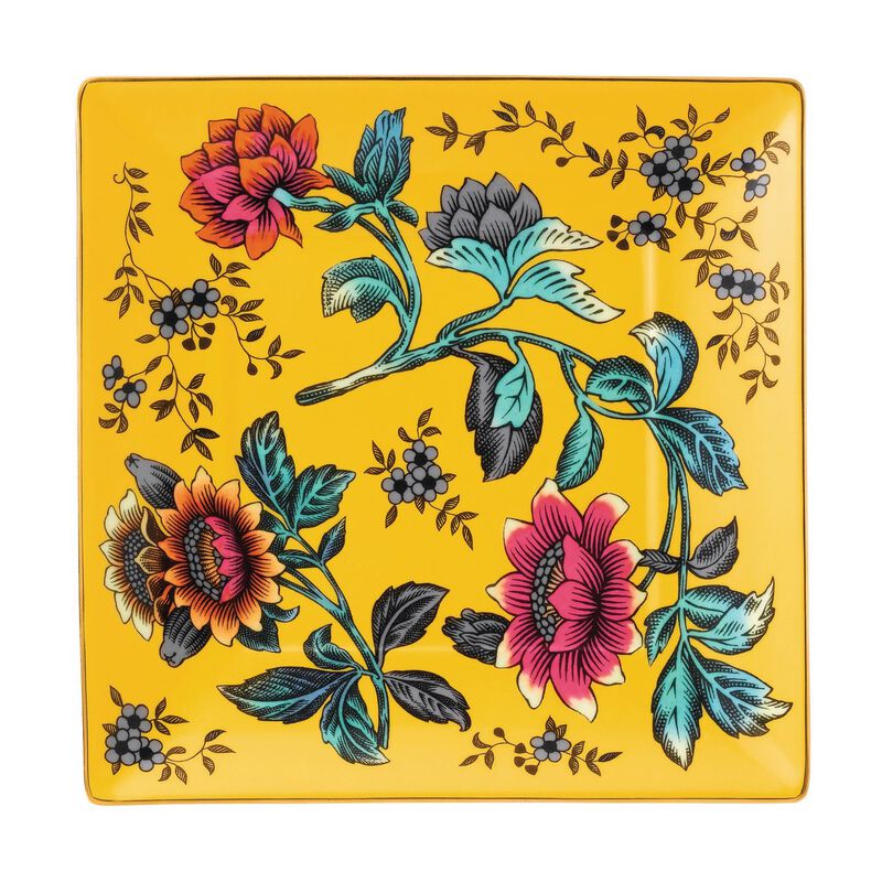 Wedgwood Wonderlust Yellow Tonquin Tray 14.5cm image number 0