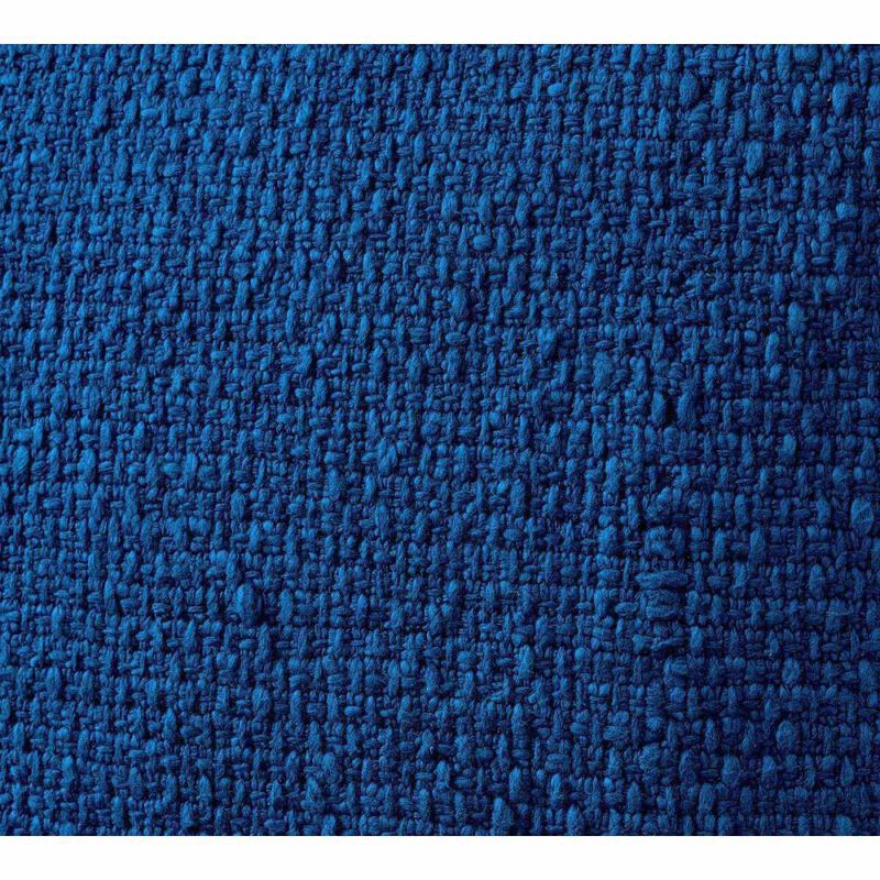 Pottery Barn Textured Solid Slub Cushion Cover 51cm Cobalt image number 1