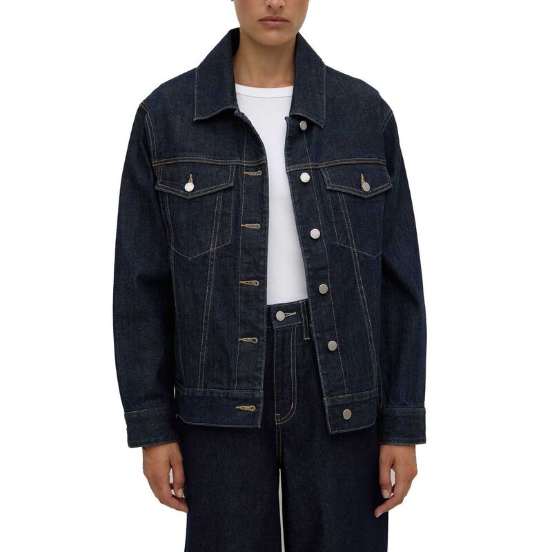 Assembly Label Oversized Denim Jacket image number 0