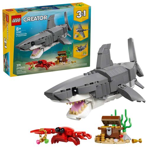 LEGO Creator Fierce Shark with s Treasure Chest