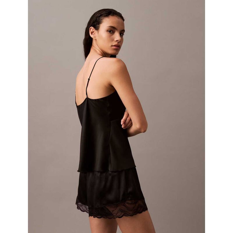 Calvin Klein Satin Sheen Lace Essential Satin Short image number 1