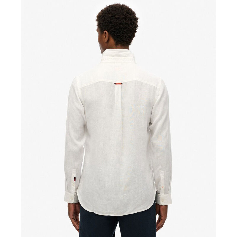 Superdry Vacation L/S Linen Shirt image number 1