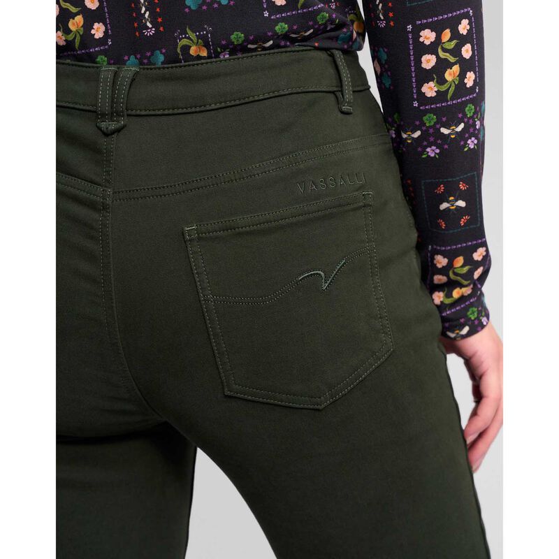 Vassalli Slim Leg Full Length Knit Jean image number 6