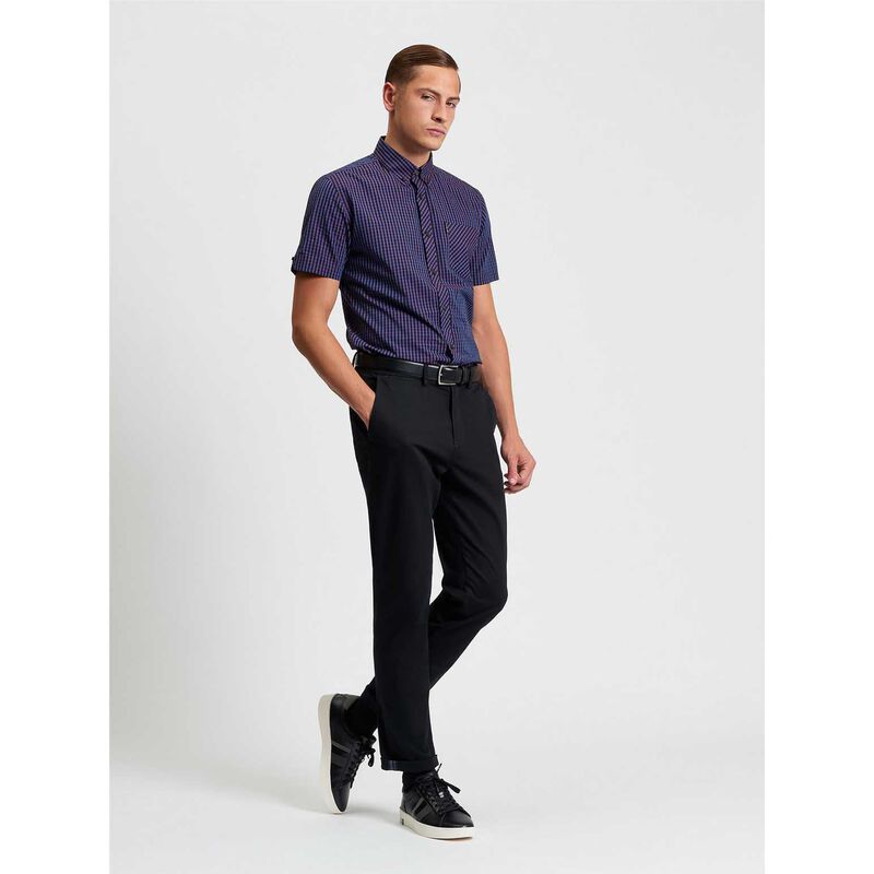 Ben Sherman Short Sleeve Signature Gingham Shirt image number 3