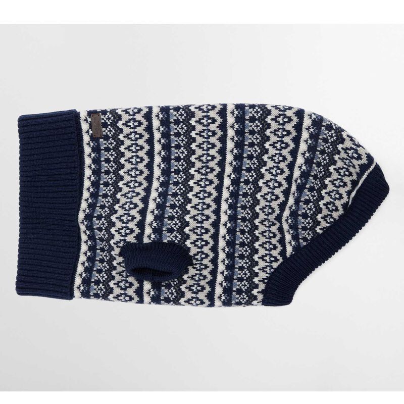 Barbour Marlow Fair Isle Dog Jumper image number 1
