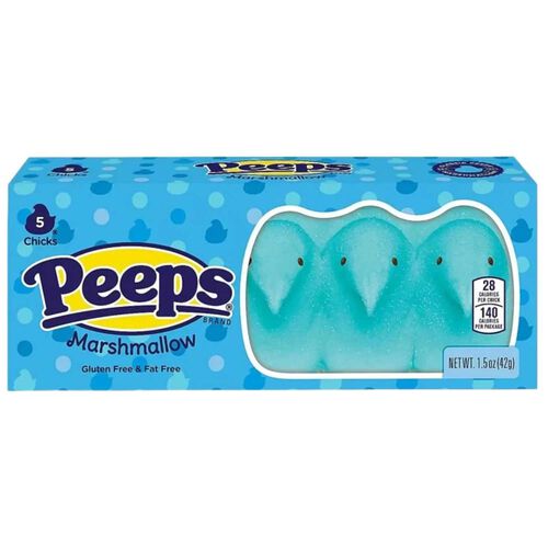 Peeps&reg; 5Pc Blue Marshmallow Chicks