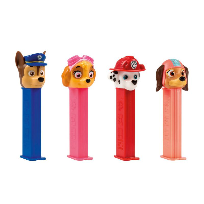 PEZ Paw Patrol Assorted Candy Dispenser 17g image number 0