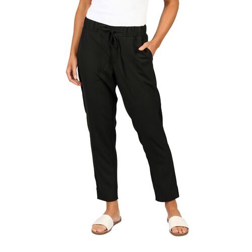 Vassalli Relaxed Leg Ankle Grazer Pull On Pant