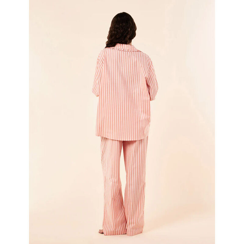 Papinelle Butterscotch Stripe Fl Pj image number 1