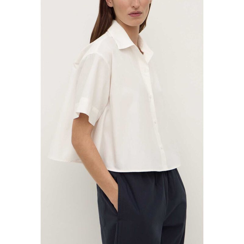 Assembly Label Lima Cropped Shirt White image number 2