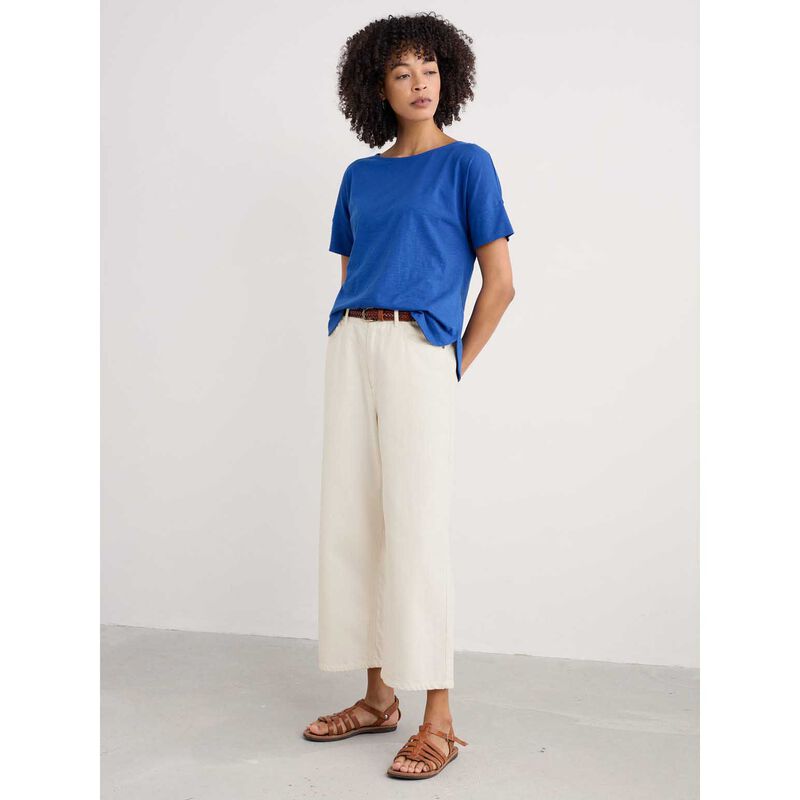 Seasalt Cornwall Bryher View T-Shirt Bright Marine image number 3