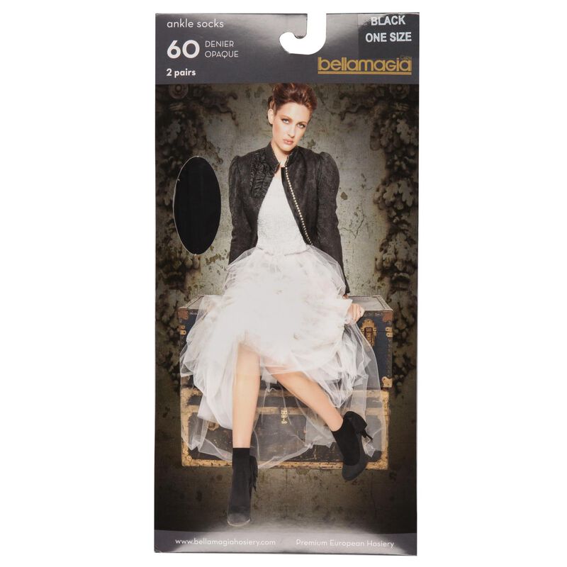 Bellamagia Opaque Ankle Sock image number 0