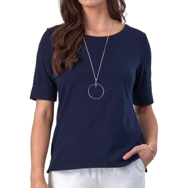 Vassalli Boat Neck Top image number 1