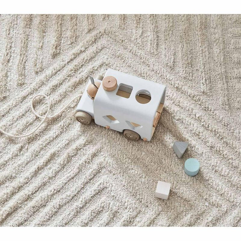 Pottery Barn Kids Plan Toys Bunny Sorting Bus image number 1