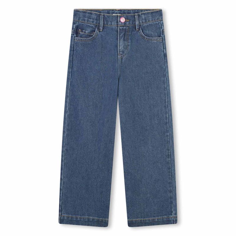 Billieblush Glittered Denim Trousers 5Y - 6Y image number 0