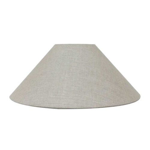 French Country Coolie Linen Shade Natural 50cm