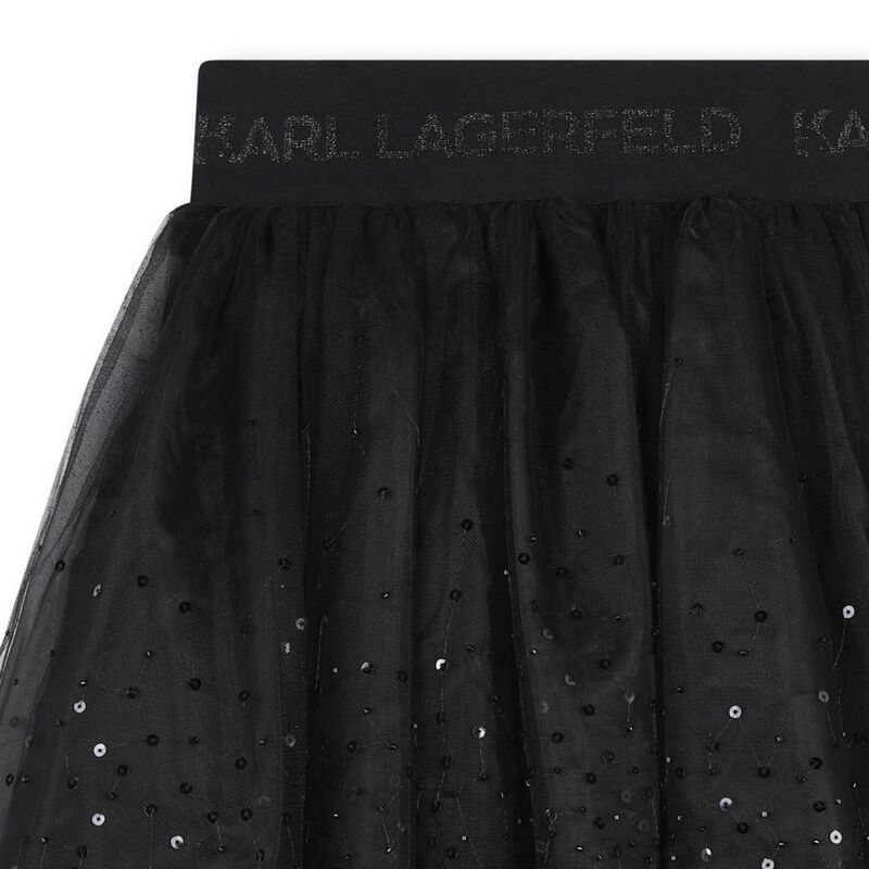 Karl Lagerfeld Sequin Mesh Tutu 10Y - 16Y image number 2