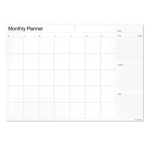 Made of Tomorrow Monthly Planner