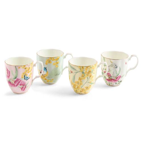 Royal Albert Miranda Kerrra Mk-australianamug 4pc Colours