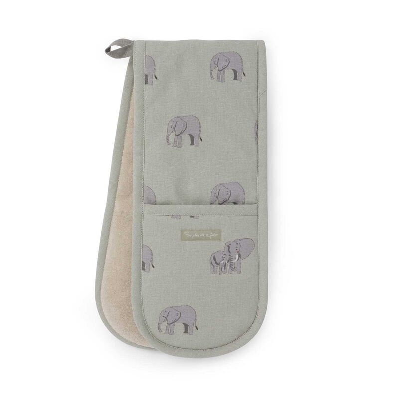 Sophie Allport Double Oven Glove Elephant 2025 image number 0