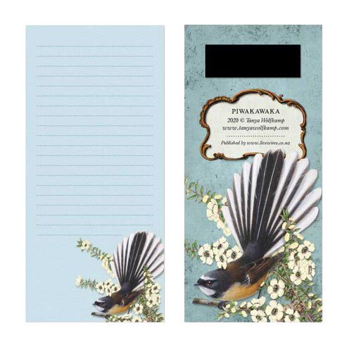 Tanya Wolfkamp Fantail Magnetic List Pad