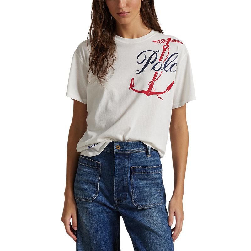 Polo Ralph Lauren Nautical Logo Jersey Tee image number 0