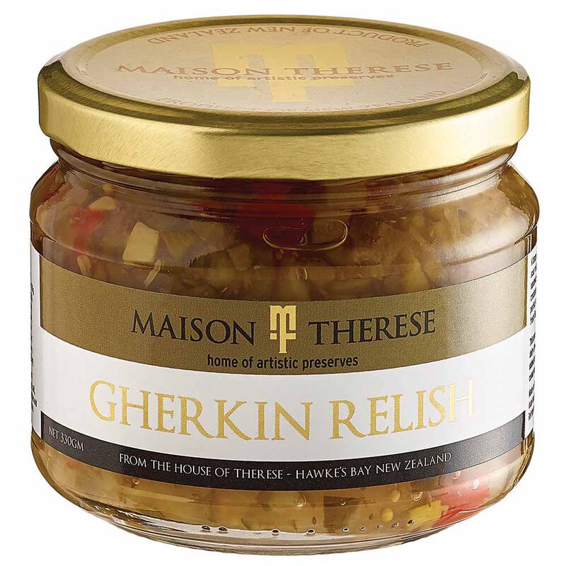 Maison Therese Gherkin Relish 330g image number 0