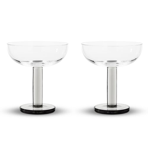 Tom Dixon Puck Coupe Glass Set Of 2