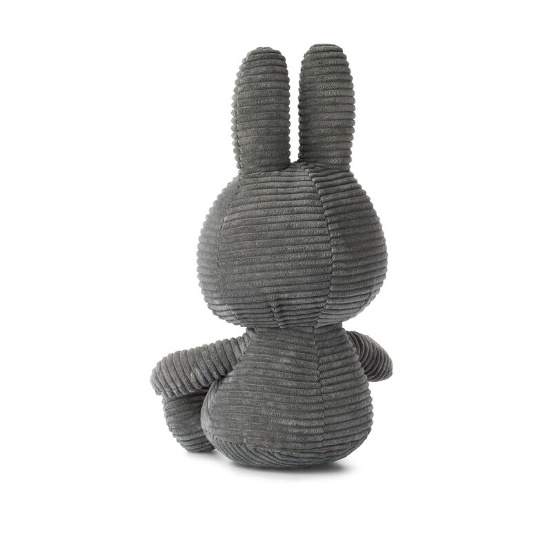 Miffy Sitting Corduroy Grey 33cm image number 1