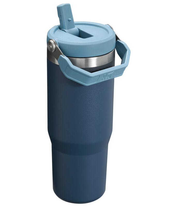 Stanley The IceFlow Flip Straw Tumbler 30oz Navy image number 1