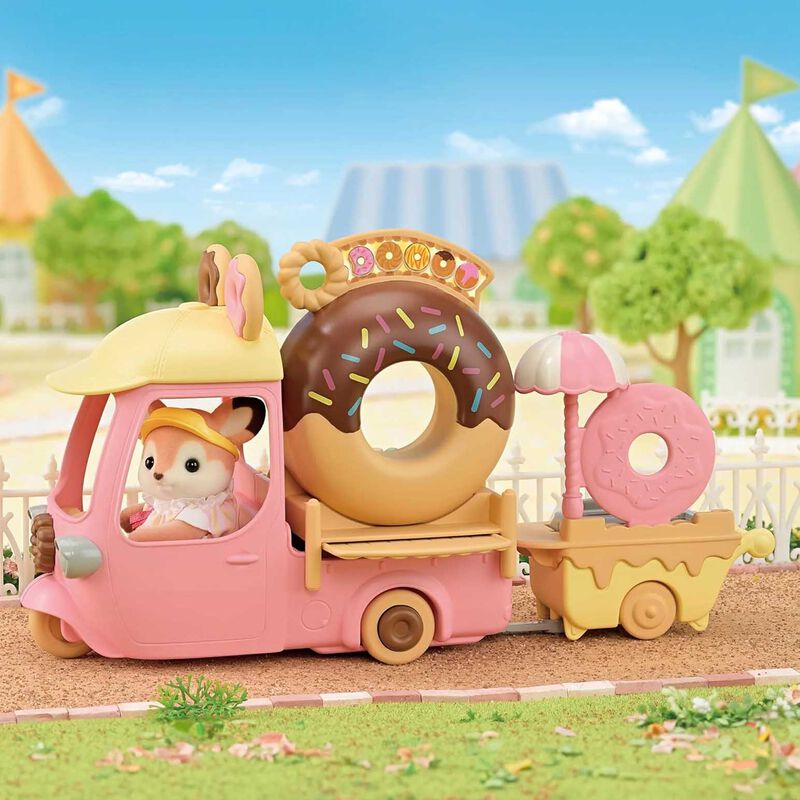 Sylvanian Families Dip Dip Donut Wagon image number 1