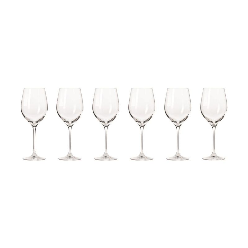 Krosno Harmony Wine Glass 370ml Set Of 6 Gift Boxed image number 0