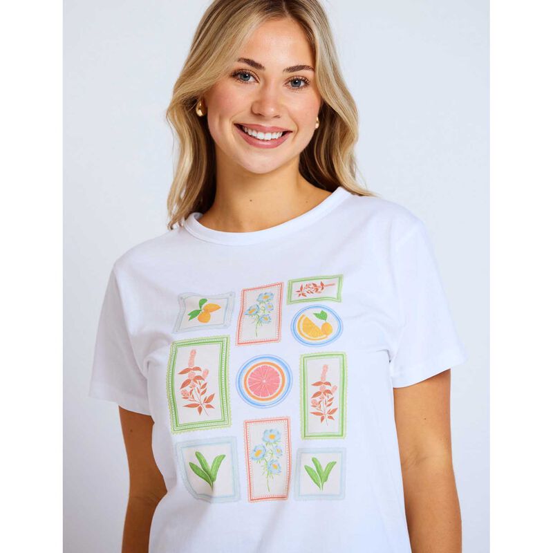 Stella + Gemma Ace Tee Postcards From Italy image number 2