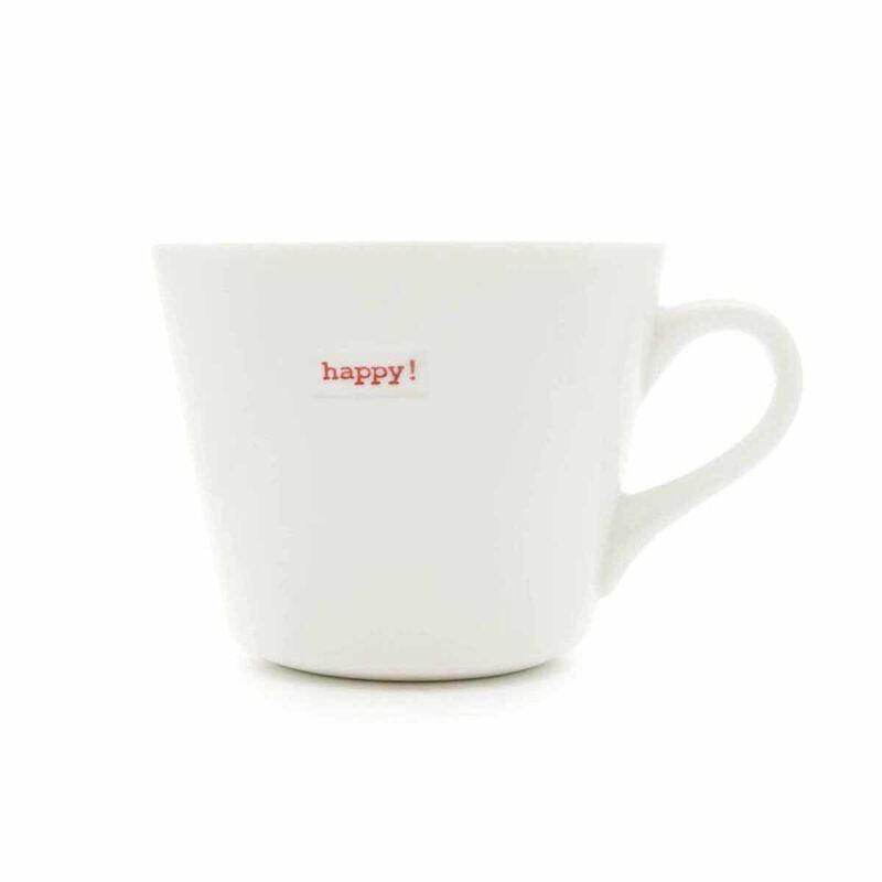 Keith Brymer Jones Bucket Mug - Happy! image number 0
