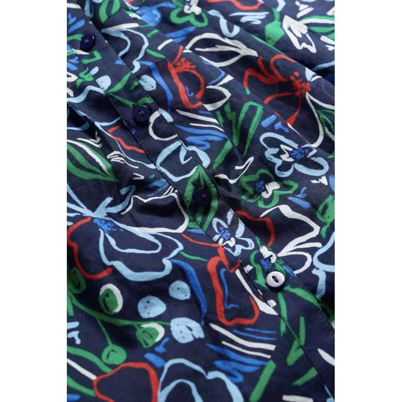 Seasalt Cornwall Thornapple Shirt Painters Garden Mix image number 2