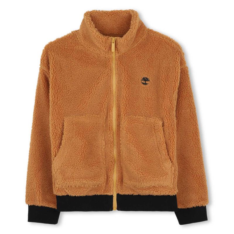 Timberland Shearling Zip Jacket 4Y-6Y image number 0
