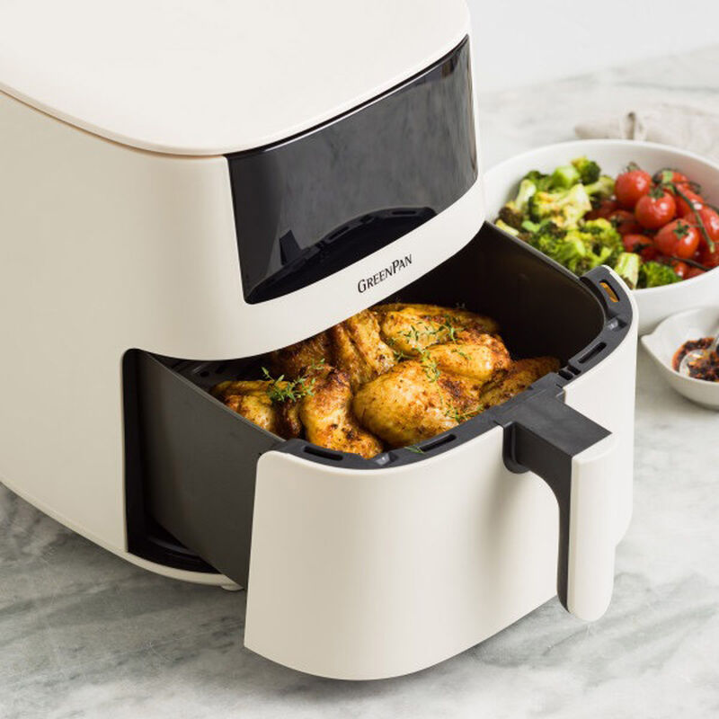 GreenPan Bistro XXL Coloured Air Fryer Taupe 7.2L image number 1
