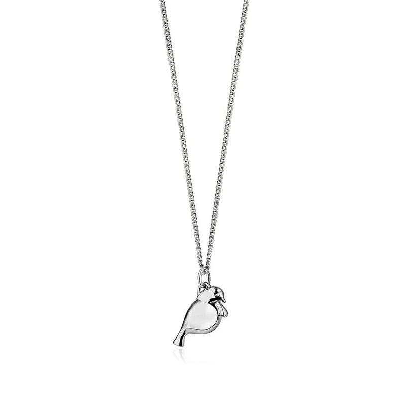 Boh Runga Silver Tui Pendant image number 0
