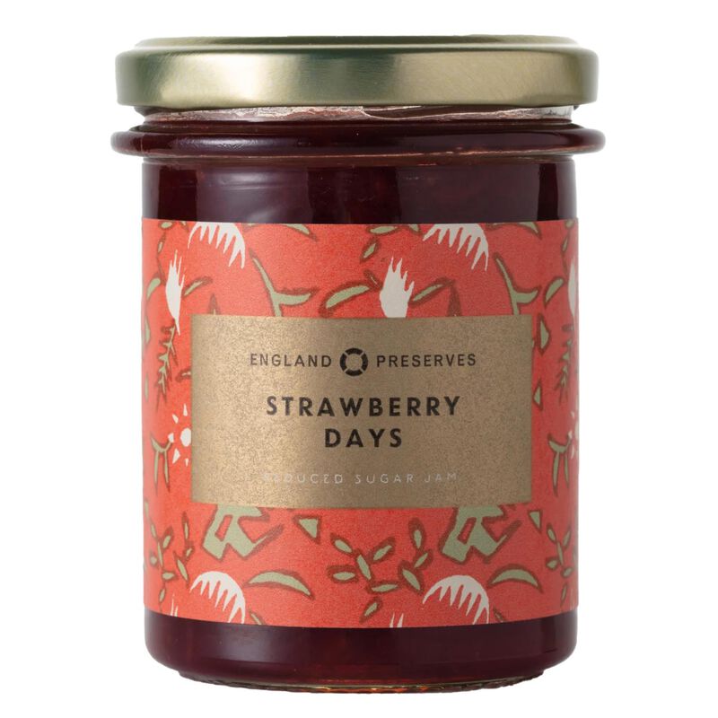 England Preserves Strawberry Days 225g image number 0