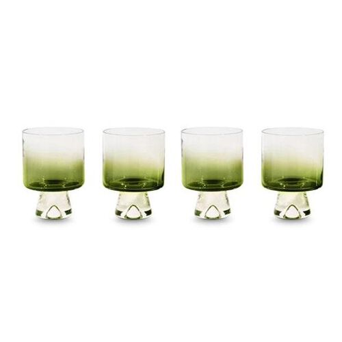 Tom Dixon Tank Low Ball Glasses Giftset Green