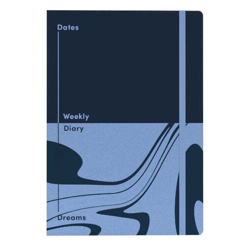 Jumble & Co A5 Week to View Undated Dates & Dreams Diary 2027