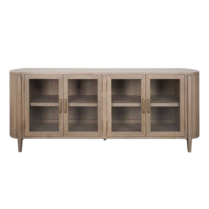 French Country Finley 4 Door Sideboard Natural image number 0