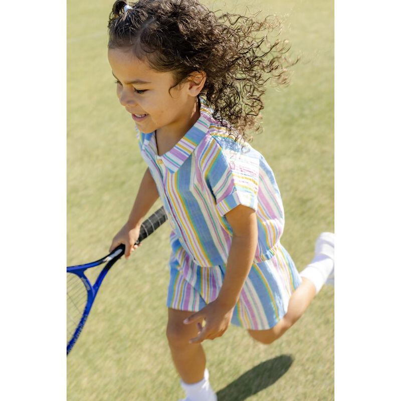 Milky Crinkle Stripe Shirt image number 2