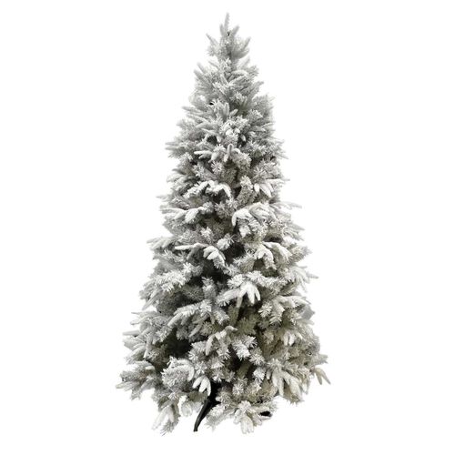 Mixed Pine Christmas Tree with Snow 7 Foot